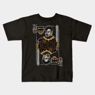 Killmonger King Card Kids T-Shirt